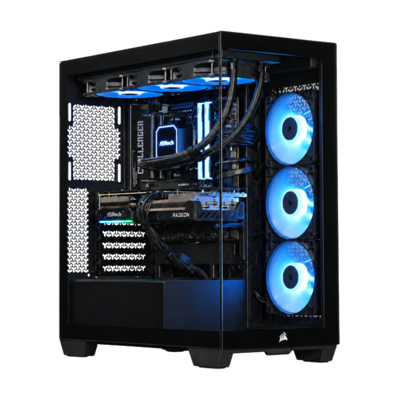 PC Gamer PHANTOM avec ASRock AMD Radeon RX 9070 XT Challenger 16 Go et AMD Ryzen 7 7800X3D (4.2GHz/5.0GHz)